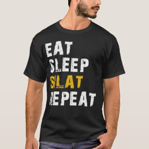 T-shirt dormir à manger Silat