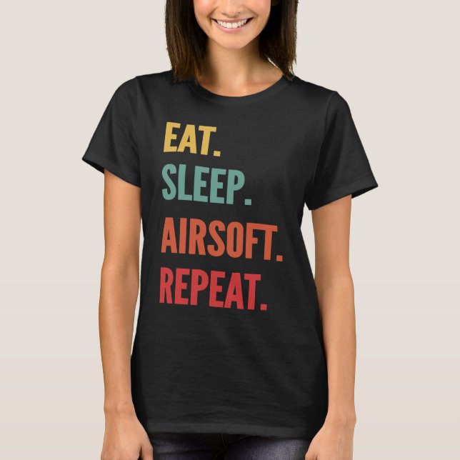 T-shirt Dormir d'air doux Répéter (Devant)