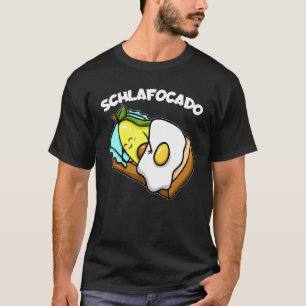 T-shirt Dormir de la nuit de l'avocat de Schlaffocado Paja