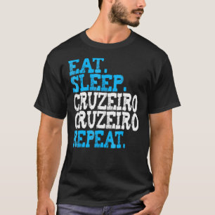 T-shirt Dormir Dos Cruzeiro Répéter