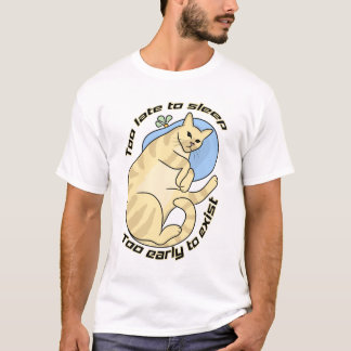 T-shirt Dormir - Feline privée |