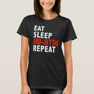 T-shirt Dormir Jiu Jitsu Brésil Jiu Jitsu