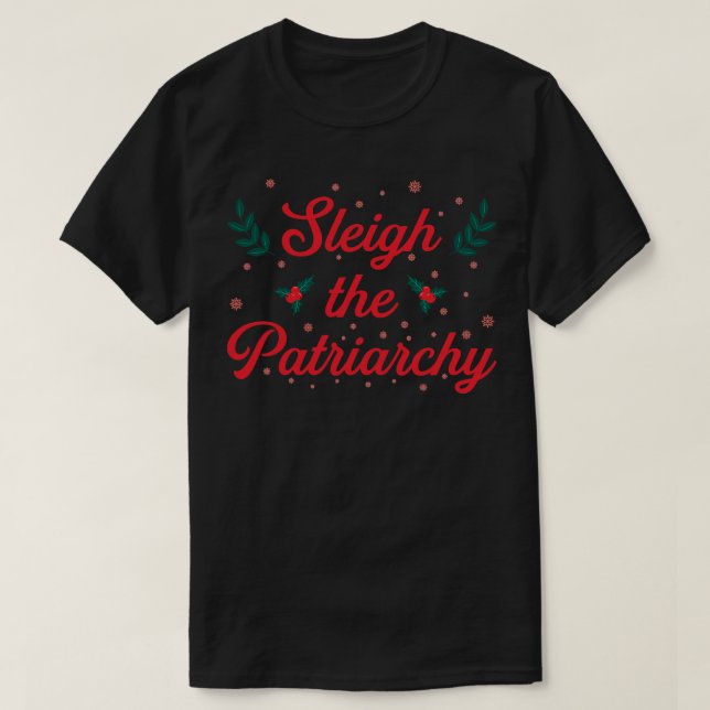T-shirt Dormir Le Patriarcat (Design devant)