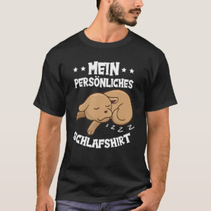 T-shirt Dormir personnel, Robe de nuit, Pyjamas, Chien cou