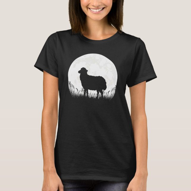 T-shirt Dormir Pyjamas Robe de nuit Mouton (Devant)
