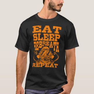 T-shirt Dormir Répéter Divers techniques Rebreather