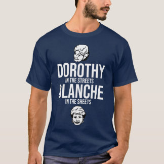 T-shirt Dorothy dans les rues Blanche dans les feuilles