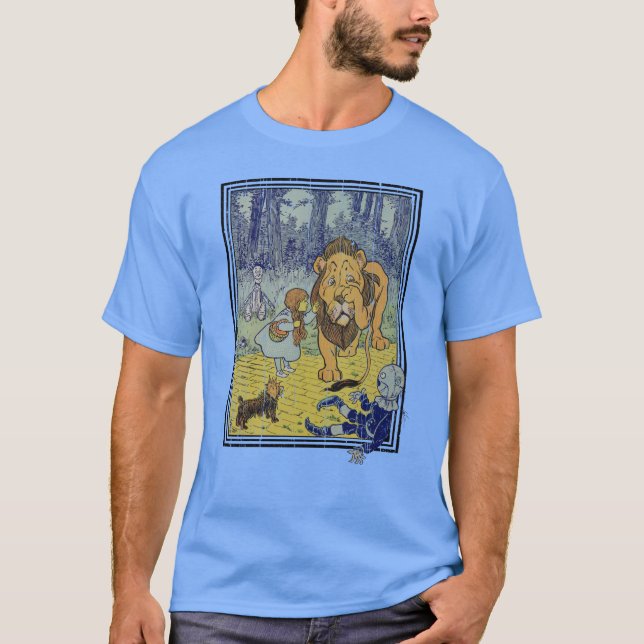 T-shirt Dorothy et ses amis du Magicien d'Oz (Devant)