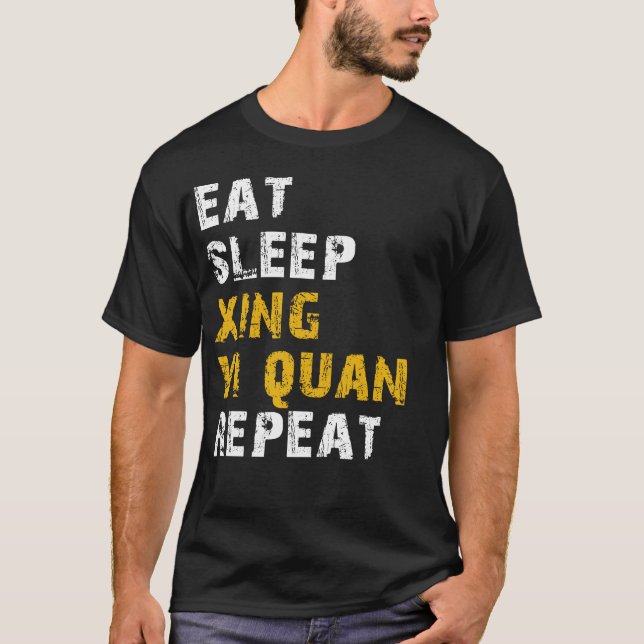 T-shirt dors de sommeil xing yi quan (Devant)