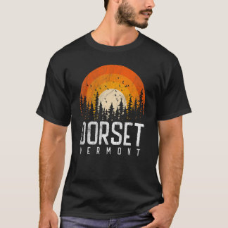 T-shirt Dorset Vermont V Vintage les années 70 80s 90s
