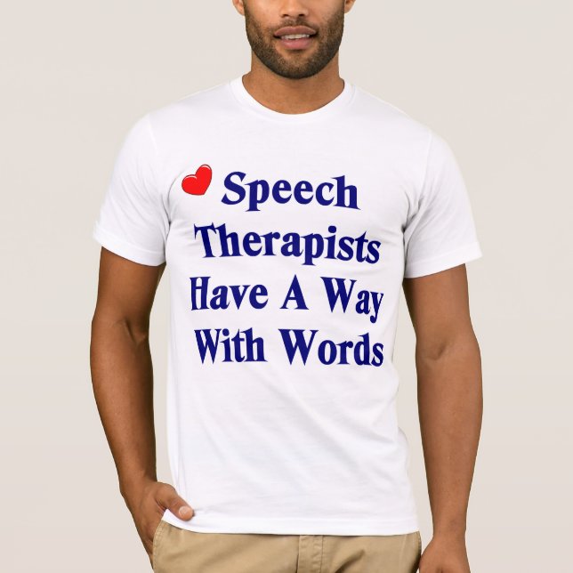 T-shirt d'orthophoniste (Devant)