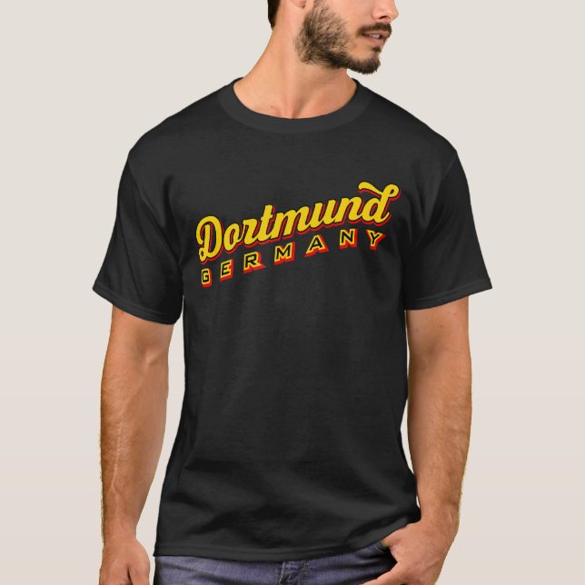 T-shirt Dortmund Allemagne (Devant)