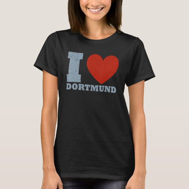 T-shirt Dortmund Westphalian Allemagne Dialect Souvenir_5 (Devant)
