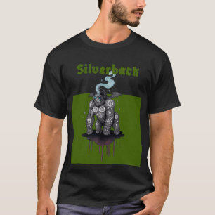 T-shirt Dos argenté