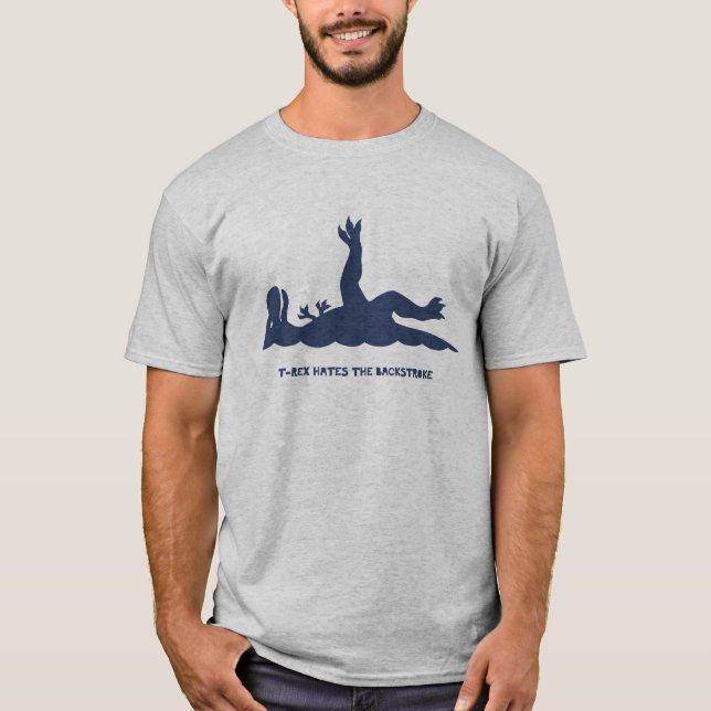 T-shirt Dos crawlé de T-Rex (Devant)