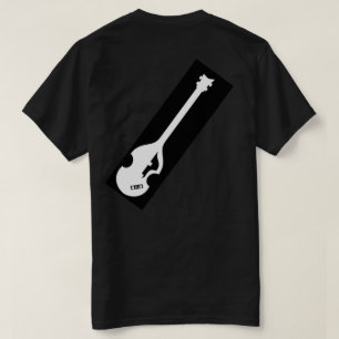 T-shirt Dos d'avant de bassiste de Hofner