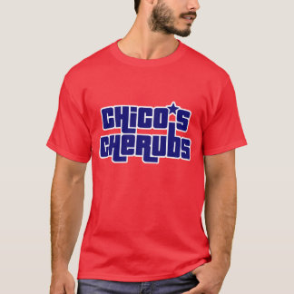T-shirt Dos de Cherubs de Chico Rouge et Bleu Homme