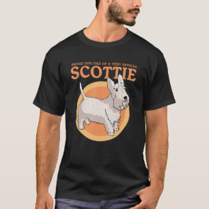 T-shirt Dos De Chien D'Un Propriétaire De Chien Écossais G