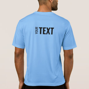 T-shirt Dos Design Modèle Mens Sport-Tek Activewear