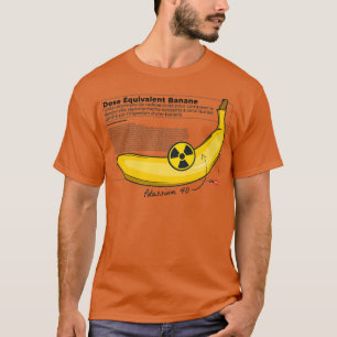 T-shirt dose équivalente à la banane
