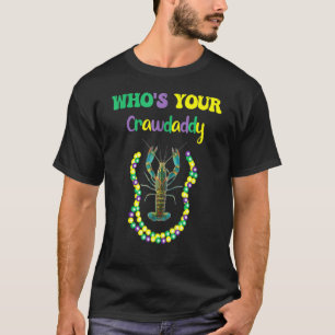 T-shirt Dose Votre Crawdaddy Crawfish Jester perles Couleu