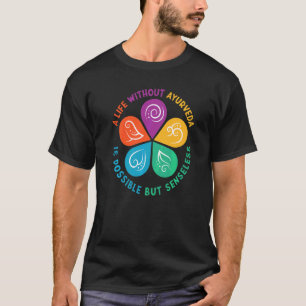 T-shirt Doshas Ayurvedic Vata Kapha Pitta Une Vie Sans
