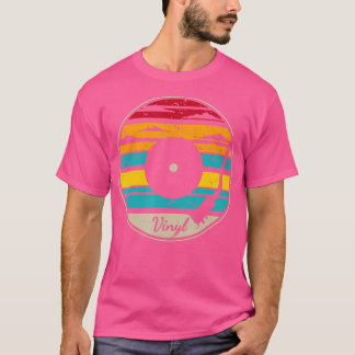 T-shirt Dossier vinyle vinyle vintage