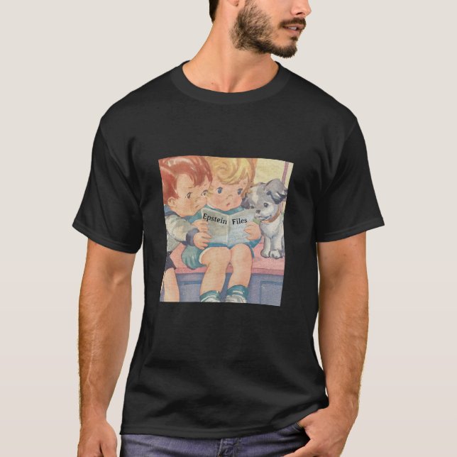 T-shirt Dossiers Epstein (Devant)
