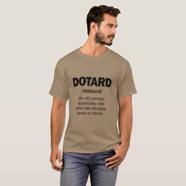 T-SHIRT DOTARD (Devant entier)