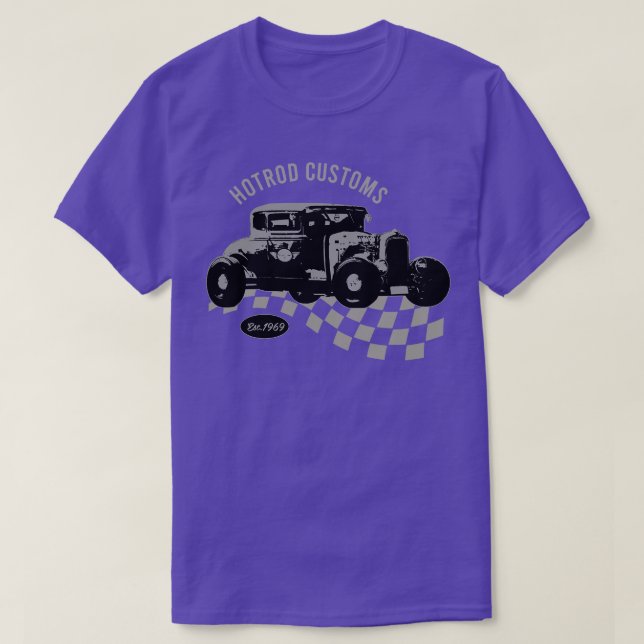 T-shirt Douane Hotrod (Design devant)