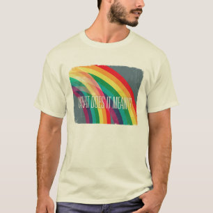 T-shirt Double arc-en-ciel ! Complètement dessus !