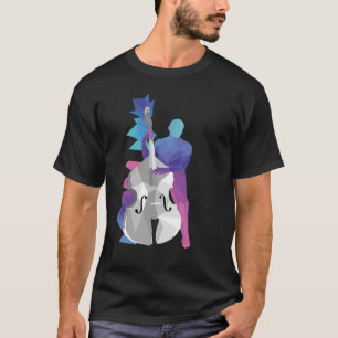 T-shirt Double basse Double bassiste Idée de l'instrument