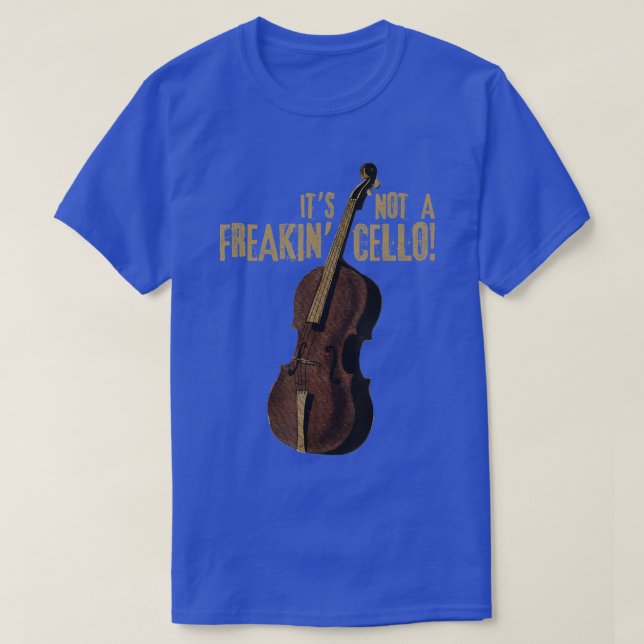 T-shirt Double Basse Funny Jazz Instruments Musique 1 (Design devant)