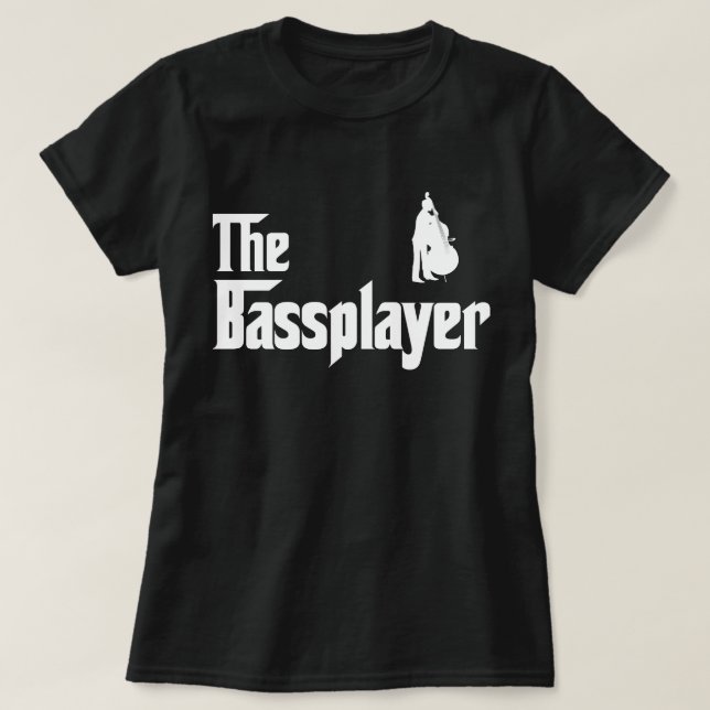 T-shirt Double bassiste (Design devant)