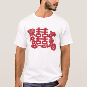T-shirt Double bonheur