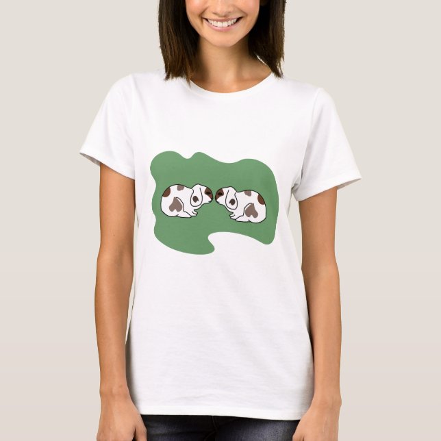 T-shirt Double Bunny alternatif (Devant)