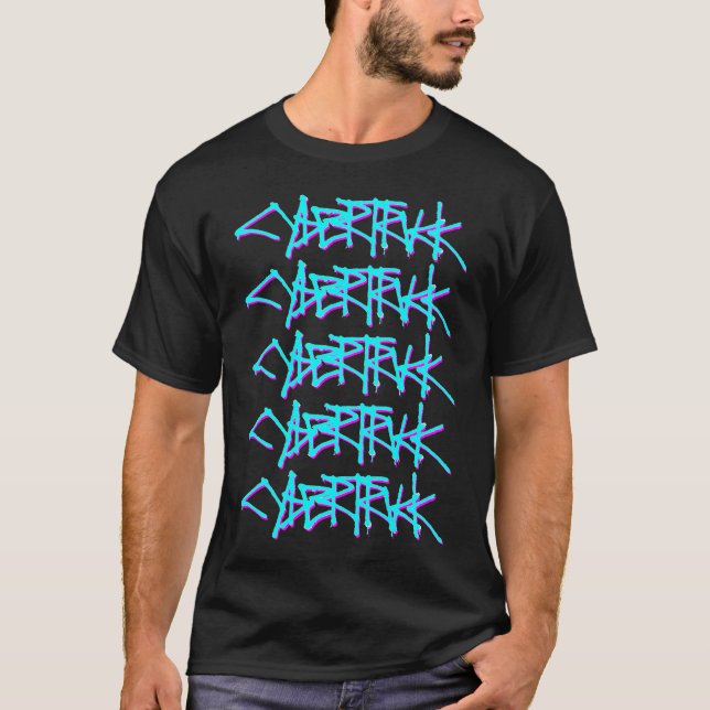 T-shirt (Double Côté) Camions Cyber Conception Futuriste T (Devant)