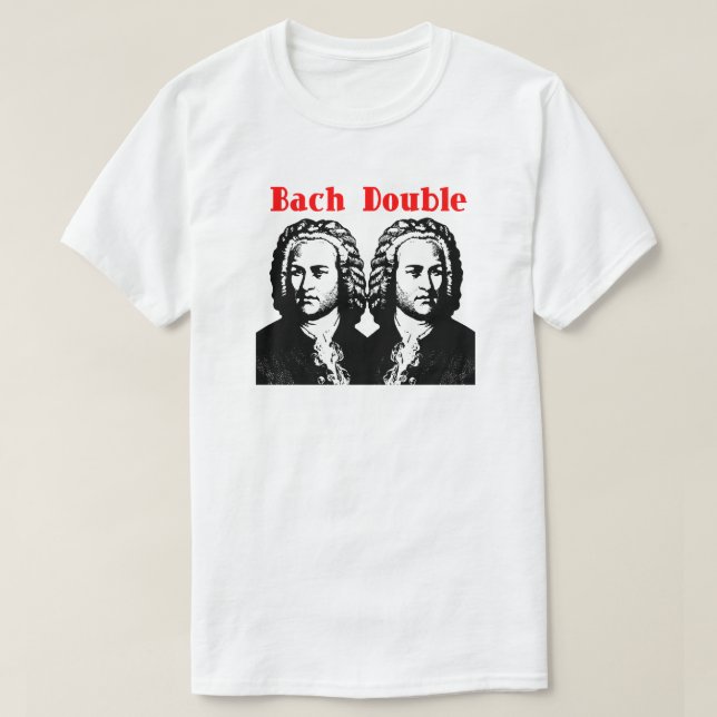 T-shirt Double de Bach (Design devant)
