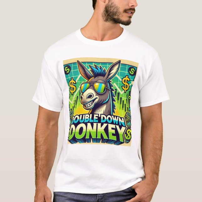T-shirt Double Down Donkey (Devant)