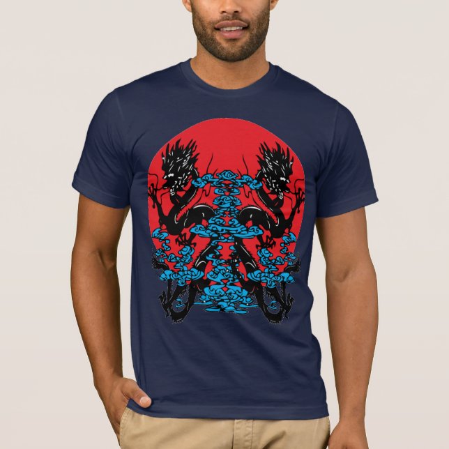 T-shirt Double dragon (Devant)