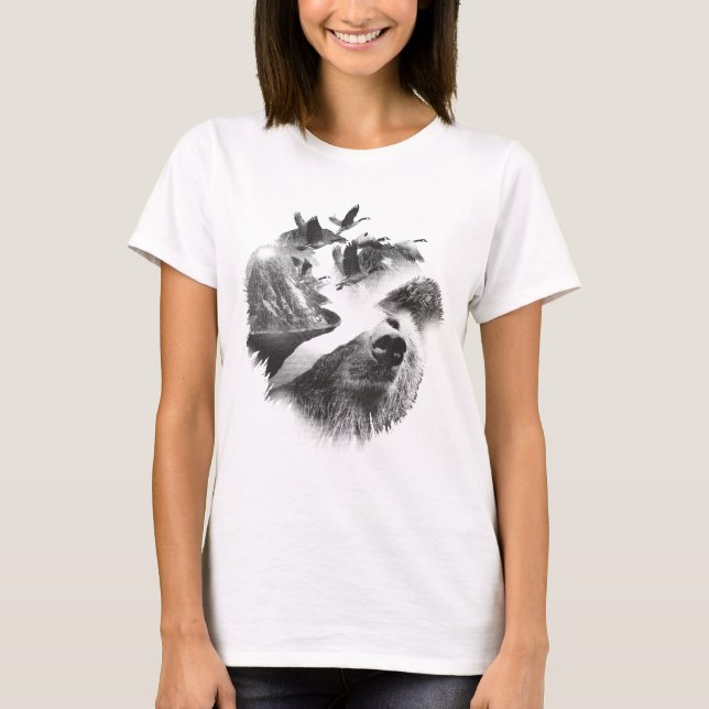 T-shirt Double exposed (Devant)