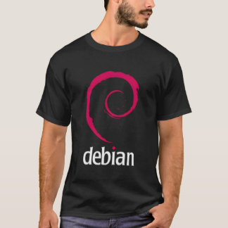 T-shirt (Double face) Debian Linux - Opérat sécurisé robus
