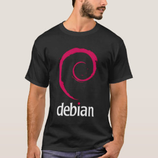 T-shirt (Double face) Debian Linux - Opérat sécurisé robus
