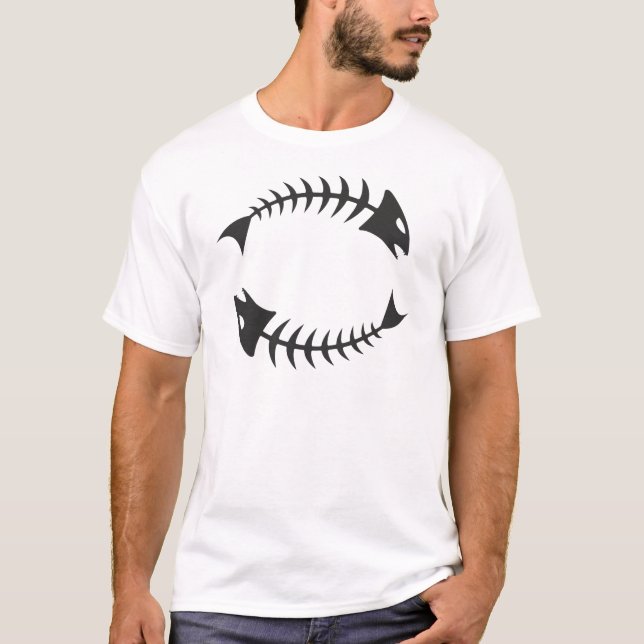 T-shirt Double Fishbone Fischgräte (Devant)
