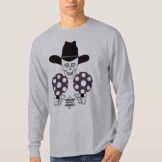 T-shirt double ville de Dodge d'insigne d'arme à feu de