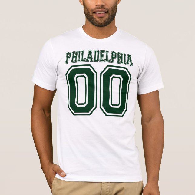 T-shirt Double zéro de Philadelphie (Devant)