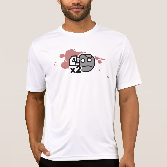 T-shirt Doubles dommages x2 (Devant)