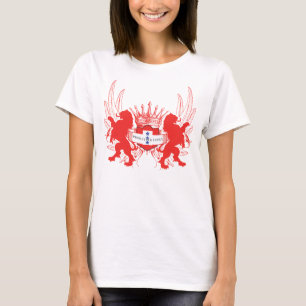 T-shirt Doubles lions personnalisables 3 étoiles jaunes
