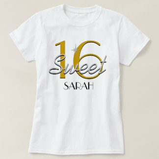 T-shirt Douce 16 Éperche Argent/Or