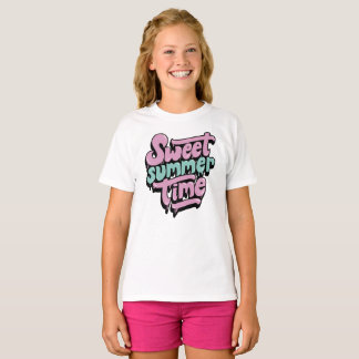 T-shirt Douce Arrière-Saison d'Été